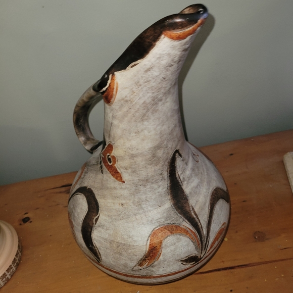 Vintage Native America Wedding Pitcher - Picture 2 of 9